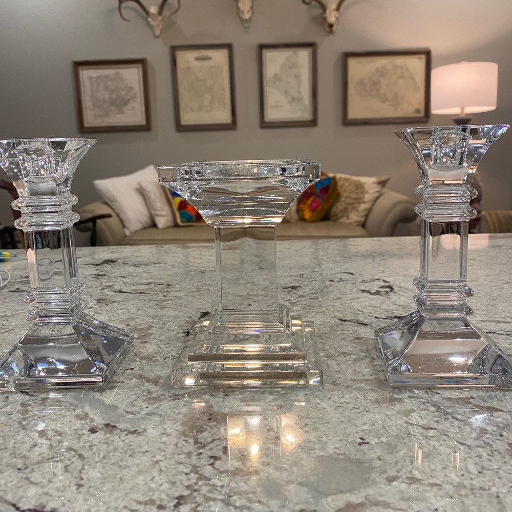 Marquis Waterford Candle Stick Set